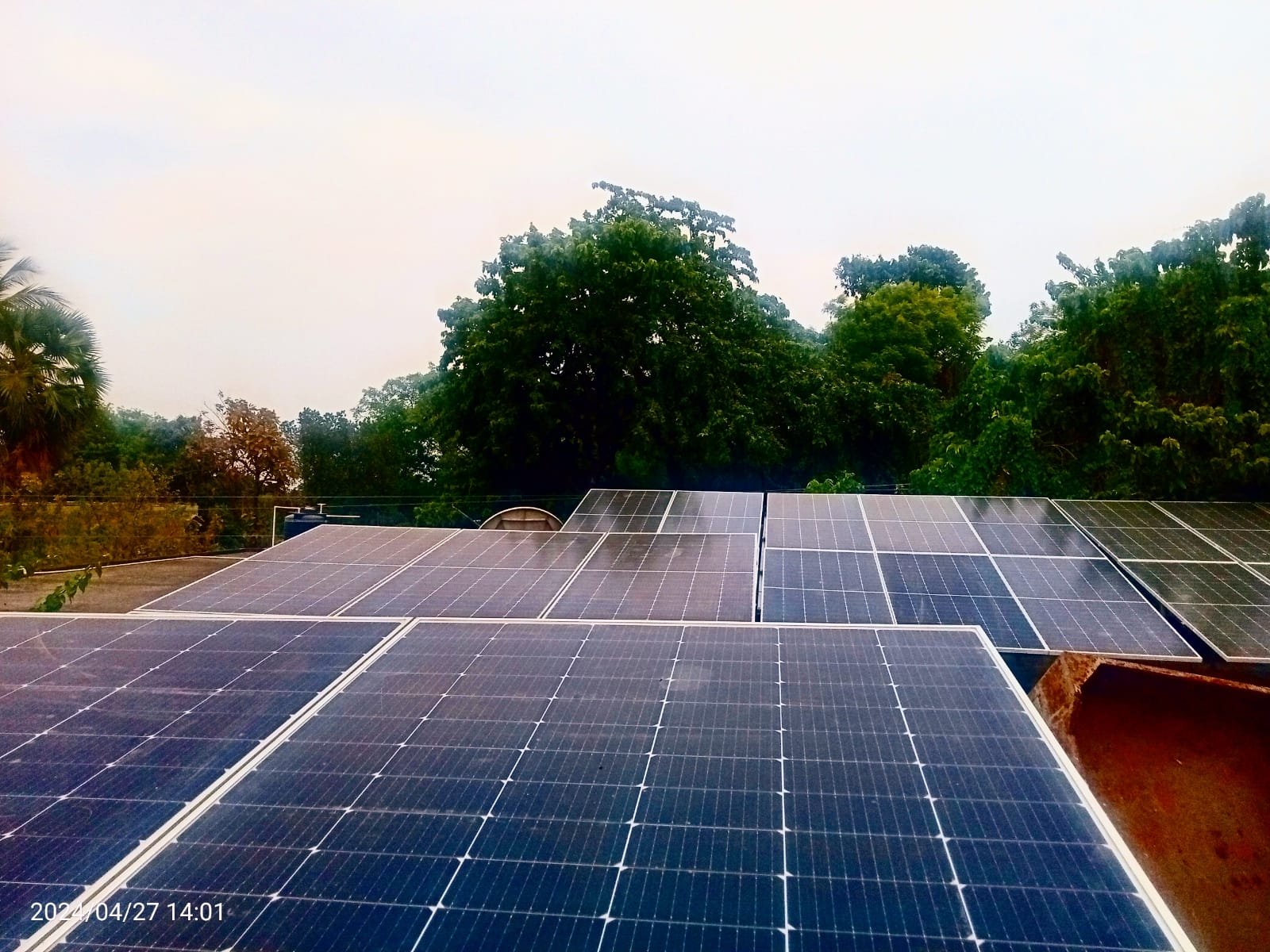 Solar Rooftop Install in Home
