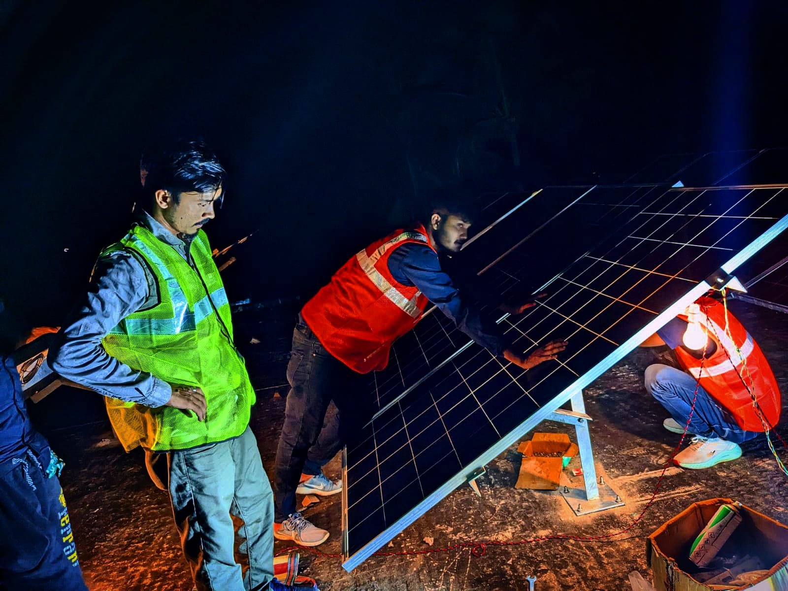 Solar Rooftop Install in Goverment School 